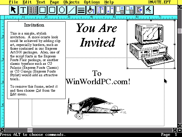 Express Publisher 2.02 - Edit